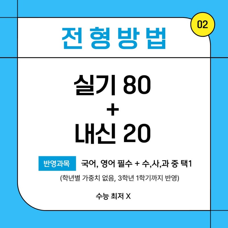 수지 C&C, 2027 동덕여대 디자인계열 실기우수자 전형 분석 · 블로그 사진 2