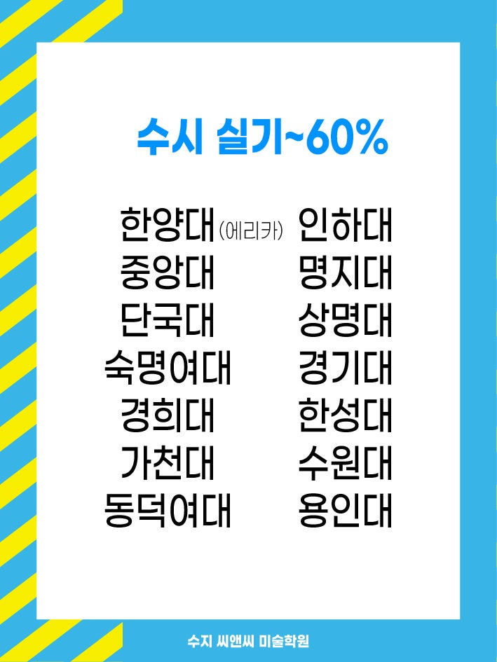 수지 C&C가 정리한 2028 미대입시 수시 준비의 핵심 · 블로그 사진 1