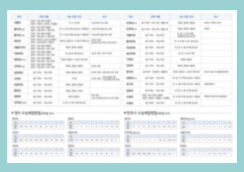 수지 씨앤씨, 2028 미대입시 변화·학생부 활동 설명회 진행 계획 · 블로그 사진 4